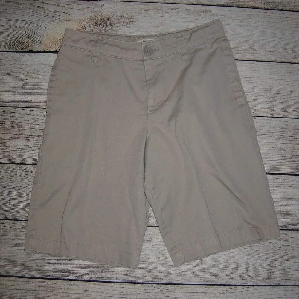 Cherokee Tan School Uniform Shorts 12